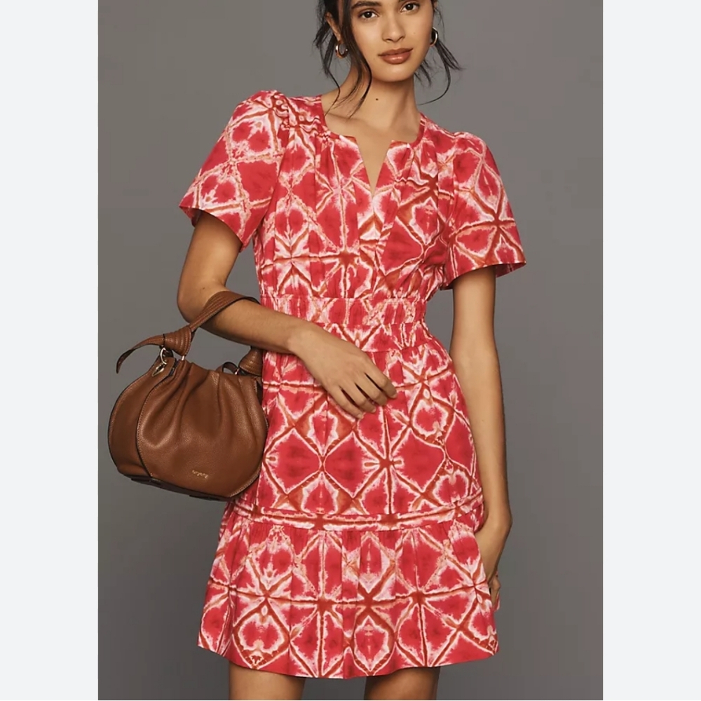 By Anthropologie The Somerset Mini Dress Size Small NWT